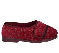 Gbs Nola Womens (Extra Wide) | Slippers | Wine | UK Size 3