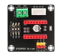 GBSCLOVER 2Pcs 42 Stepper Motor Driver Board for 3D Printer, DRV8825 A4988 Stepper Motor Driver Expansion Board, 12-30V Input Voltage 3D Printer Control Module for DIY Project