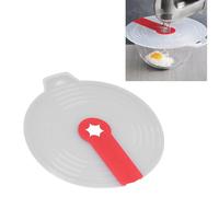 GBSCLOVER Mixer Splatter Guard 12in, Silicone Mixing Bowl with Splatter Guard, Reusable Splatter Screen Easy Wash, Suitable for Whipping Cream, Beating Eggs and Baking Operations