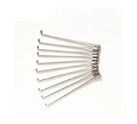 GBSONGJIN Bike Spokes, Bicycle Spokes 36pcs 9G Diameter 3.5mmX100-225mm Mm Modified Off-road For Bicycle Spokes 304 Stainless Steel For Motorcycle Wheel(3.5mmX150mm)