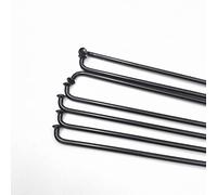 GBSONGJIN Bike Spokes, Bicycle Spokes 40 Pcs 13G Spokes Diameter 2.26mm Electric Bike Motor Wheel Equal E-bike J-Bend MTB Bicycle(Length 153mm)