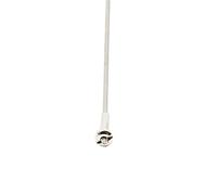 GBSONGJIN Bike Spokes, Bicycle Spokes Bike Spokes 36 Holes Pieces in a Bag 13G/K Electric Bicycles Nipples J Bend Silver Steel Wheel 110-300 * 2.2mm(244mm)
