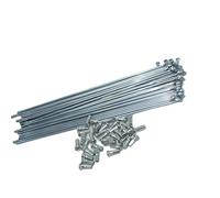 GBSONGJIN Bike Spokes, Bicycle Spokes Electric bicycle 12G Diameter 2.5mm Length 64-230mm spokes #45 Steel + nipples 37pcs/lot(12G120mm)