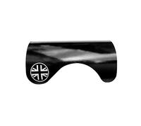 GBSONGJIN Bike Stickers, Mtb Stickers 2 Pcs Bicycle Bottom Bracket Protector Sticker Guard Fit use for Folding Bike Carbon BB Frame Protection Pad Bicycle Accessories(Black)