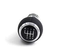 GBSONGJIN Gear Knob, Gear Stick Knobs 12mm Fit Use use for A3 Shifter Knobs Sliver Ring 5 Speed 6 Gear Shift Knob Lever Car Accessories(6 Speed)
