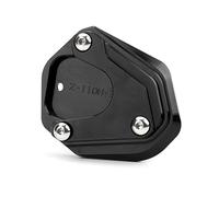 GBSONGJIN Motorcycle Side Stand Puck, Motorbike Stand Pad For CBR650R CB125R CB650R CBR500R CB500X CB500F NX400 NX500 CL500 2018-2025 Motorcycle Kickstand Side Stand Extension Pad(Black-1)