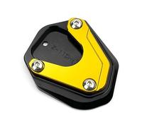 GBSONGJIN Motorcycle Side Stand Puck, Motorbike Stand Pad For CBR650R CB125R CB650R CBR500R CB500X CB500F NX400 NX500 CL500 2018-2025 Motorcycle Kickstand Side Stand Extension Pad(Gold)