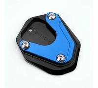 GBSONGJIN Motorcycle Side Stand Puck, Motorbike Stand Pad For CBR650R CB125R CB650R CBR500R CB500X CB500F NX400 NX500 CL500 2018-2025 Motorcycle Kickstand Side Stand Extension Pad(Blue)