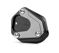 GBSONGJIN Motorcycle Side Stand Puck, Motorbike Stand Pad For CBR650R CB125R CB650R CBR500R CB500X CB500F NX400 NX500 CL500 2018-2025 Motorcycle Kickstand Side Stand Extension Pad(Grey-1)