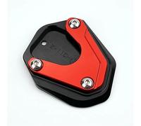 GBSONGJIN Motorcycle Side Stand Puck, Motorbike Stand Pad For CBR650R CB125R CB650R CBR500R CB500X CB500F NX400 NX500 CL500 2018-2025 Motorcycle Kickstand Side Stand Extension Pad(Red)