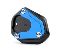GBSONGJIN Motorcycle Side Stand Puck, Motorbike Stand Pad For CBR650R CB125R CB650R CBR500R CB500X CB500F NX400 NX500 CL500 2018-2025 Motorcycle Kickstand Side Stand Extension Pad(Blue-1)