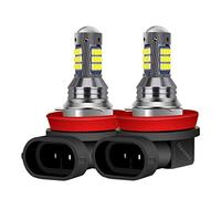 GBSONGLIANGBO Angel Eyes, Angel Eye Light 2Pcs H1 H3 H11 H8 9006 HB4 881 880 H27 Auto Fog Lamp Car Anti Fog Light Bulb Foglamps 6000K White(H11)