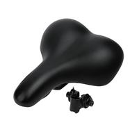 GBSONGLIANGBO Bike Seat, Bike Saddle Bicycle Universal Saddle Vintage Brown White Spring Bicycle Saddle Bag bicycle saddle 27 * 15.5CM(Black)