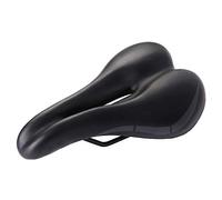GBSONGLIANGBO Bike Seat, Bike Saddle Soft Bicycle Saddle Men Women Mountain Bike Wide Seat Retro Hollow MTB Saddle Black Bike Seat