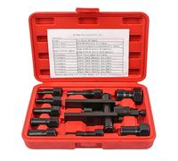 Gbtdoface 10pcs Blind Bearing Puller Set,Motorcycle Inner Bearing Extractor Kit,Bearing Puller Motorcycle Bearing Removal Tool Puller With Box Set