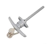 Gbtdoface 1PC Garage Door T Lock, for CARAVAN Door Lock,Garage Door Lock T Handle,Rear Fix Keyed to Differ for CARAVAN Garage Shed Campervan
