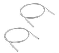Gbtdoface 2Pcs Gas Cooker Spare Parts Ignitor, for SPARK for IGNITION Electrode Leading Wire For Gas Range Stove, 900Mm Length