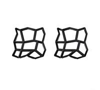 Gbtdoface Concrete Moulds Paving,Concrete Moulds,Garden Driveway Paving Pavement For Mold Concrete Step Stone Path Maker Walkway