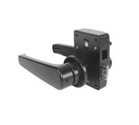 Gbtdoface RV Toilet Door Lock, Motorhome Bathroom Door Lock Keyless, Toilet Door Lever Lock Set Bathroom Handle, Sturdy Zinc Alloy Construction