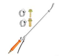 Gbtdoface Sprayer Wand Replacement,Stainless Steel Sprayer Wand,All Metal 29Inch Sprayer Wand With 2PCS Brass Barb Sprayer Wand Replacement, 369P125B5154NCC8N12BNPFMA5ID2Z