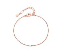 GBTROEY Custom 1-3 Baguette Birthstones Bracelet for Women, Personalized Adjustable Dainty Jewelry for Mom Best Friend Christmas Birthday Gifts