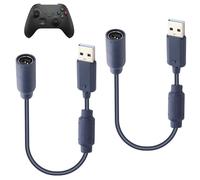 GBULTR 2pcs USB Breakaway Cable Compatible with Xbox Series X/S Xbox One Xbox 360 PC Fits Logitech G920 Thrustmaster Ferrari Racing Steering Wheels Detachable Anti-Trip Quick Release