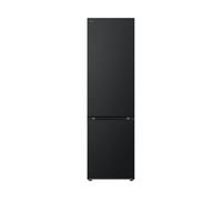 LG NatureFRESH™ GBV5240CEP 203cm 70/30 Frost Free Fridge Freezer - Matte Black - C Rated, Black