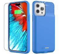 GBVHDR Battery Case for iPhone 14 Pro Max/13 Pro Max/12 Pro Max, Real 7000mAh Rechargeable Smart Extended Charging Case With Anti-Abrasive Flocking(6.7inch)