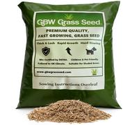 GBW Grass Seed - Premium Quality Lawn Seed 1.5kg - Covers up to 90 m2 (968 ft2) New Lawns - Fast Growing & Rapid Germination - Hard Wearing Lawn Seed
