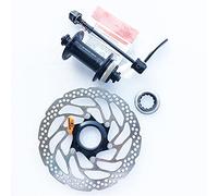 GBYUHAIJUN Bike Quick Release,Bike Wheel Hub Skewers Disc Brake Hub RT30 160mm Rotor 8 9 10 Speed MTB Bike Centerlock 32/36 Holes Quick Release Cassette Hubs For MT200(32h Front with RT30)