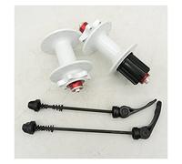GBYUHAIJUN Bike Quick Release,Bike Wheel Hub Skewers White Color 8 9 10 Speed 28 Hole Sealed Bearings Mtb Bicycle Hub With Quick Release