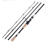 GBYUHAIJUN Fishing Rod,Fishing Rod Baitcasting Fishing Rod High Carbon Fiber Travel Mini Ultralight 4 sections Sea Surf 2.1M 2.4M(Casting,2.4M)