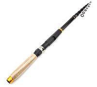 GBYUHAIJUN Fishing Rod,Fishing Rod Multifunction 1.8-3.6m Superhard Hand Telescopic Fishing Rod Carp Lure Sea Carbon Fishing Rod Fishing Tackle(2.4 m)