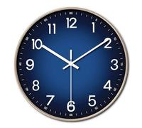 GBYUHAIJUN Glow In The Dark Clock,Luminous Wall Clock 8 Inch Simple Wall Clock Silent And Non-ticking Original Design Suitable For Study Living Room Bedroom(Style1)
