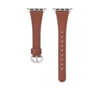 GBZHMCASE The genuine leather replacement strap is compatible with iWatch 49/46/42/41/40/38mm, and the women’s strap is suitable for iWatch series 9 8 7 6 5 4 3 2 1 SE(Brown,41mm(7/8/9S))