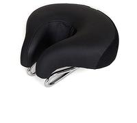 GBZIJIE Bicycle Seat,Mountain Bike Seat 1pc Bicycle Nose-Less Seat Cusion Bicycle Saddle Bike Thickened Super Soft Cushion Armless Bicycle Magic Cushion(Black)