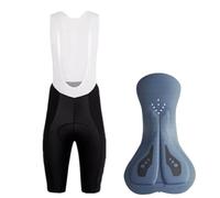 GBZIJIE Cycling Shorts Mens Mtb Comfort Men's Bike Shorts Road Racing Cycling Clothing Downhill Pants Motorcycle Short Trouser Durable Ride(White shoulder strap,4XL)