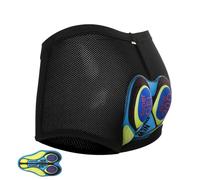 GBZIJIE Cycling Shorts Mens,Mtb Shorts Comfort Bicycle Men's Boxer Briefs Panties Cycling Shorts Black Gel Jersey Motocross Breathable(2,3XL)