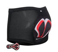 GBZIJIE Cycling Shorts Mens,Mtb Shorts Comfort Bicycle Men's Boxer Briefs Panties Cycling Shorts Black Gel Jersey Motocross Breathable(6,XXL)