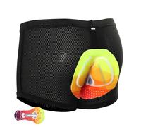 GBZIJIE Cycling Shorts Mens,Mtb Shorts Comfort Bicycle Men's Boxer Briefs Panties Cycling Shorts Black Gel Jersey Motocross Breathable(1,5XL)
