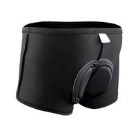 GBZIJIE Cycling Shorts,Mtb Shorts Comfort 1Pcs Men Women Under Shorts Padded Cycling Underwear Triangle Breathable Bicycle Underpants Mtb Bike Briefs(Black,S)