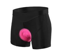 GBZIJIE Cycling Shorts,Mtb Shorts Comfort Women's Cycling Underwear 3D Gel Pad Bike Underpants Shockproof Bicycle Shorts High Elastic Quick Dry Breathable(Black,M)