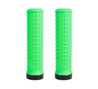 GBZIJIE Mountain Bike Handlebar Grips Bicycle Eco TPR Grips Anti-skid Bar End Comfy Hand Feel Multi Color Options MTB Cycling Rest(Green)