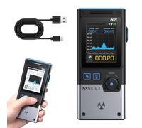 GC-03 Geiger Counter Nuclear Radiation Detector, 1500mAh Handheld Rechargeable Radiation Dosimeter, Geiger Counter EMF Detector with 50 Alarm History, α β γ X-rays