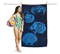 GC GAVENO CAVAILIA 1 Pk Polka Dots 500 GSM Beach Towels Large, 100X180cm