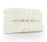 GC GAVENO CAVAILIA 100% Ringspun Cotton, Luxury 550 GSM Zero Twist Towel, Egyptian, Cream, 80x140 Bath Sheet