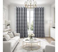 GC GAVENO CAVAILIA 1x Pair Thermal Blackout Curtains - 100% Polyester Thick Curtains - Window Curtains for Bedroom, Kitchen and Living Room - 66x72 Blackout Curtains Eyelet & Drapes - Charcoal