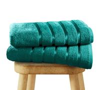 GC GAVENO CAVAILIA 2 Pack Luxury Bath Towels Egyptian Cotton Bath Sheet, Egyptian Cotton Bath Sheet Towel Set, 500 GSM Extra Large Towels For Adults, Quick Dry Shower Swimming Towel, Teal