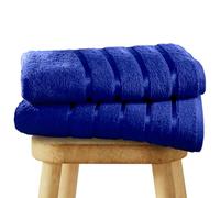 GC GAVENO CAVAILIA 2 Pack Luxury Bath Towels, Egyptian Cotton Bath Sheet Towel Set, 500 GSM Extra Large Towels For Adults, Quick Dry Shower Swimming Towel, Royal Blue