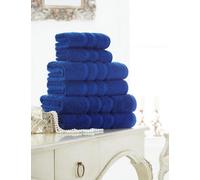 Gc Gaveno Cavailia 2 Pack Zero Twist Bath Towel 70X120 Electric Blue Quick Absorbent & Super Soft Towels